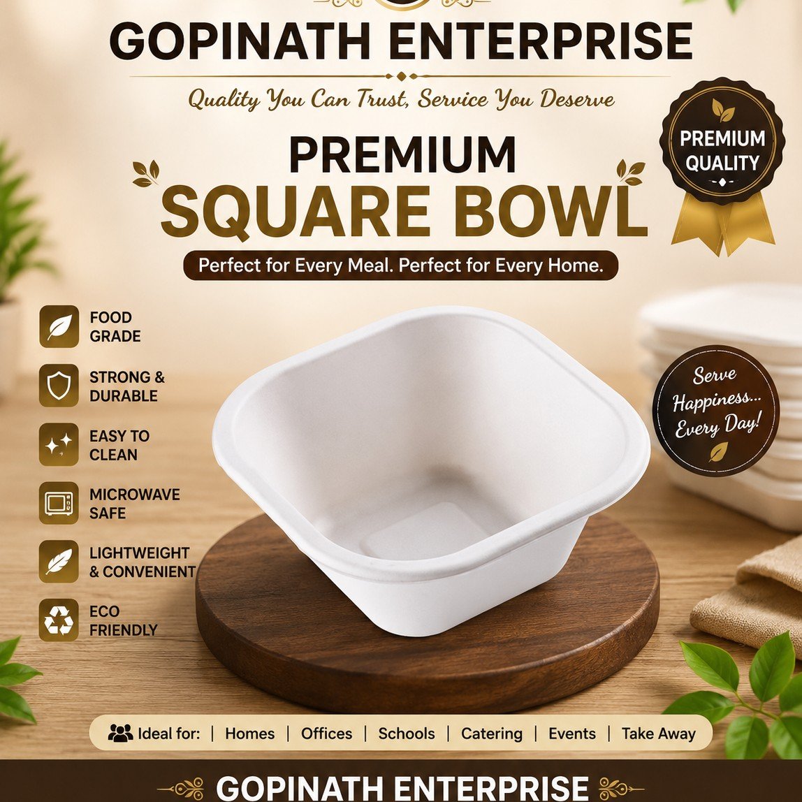 110ml Square Bowl
