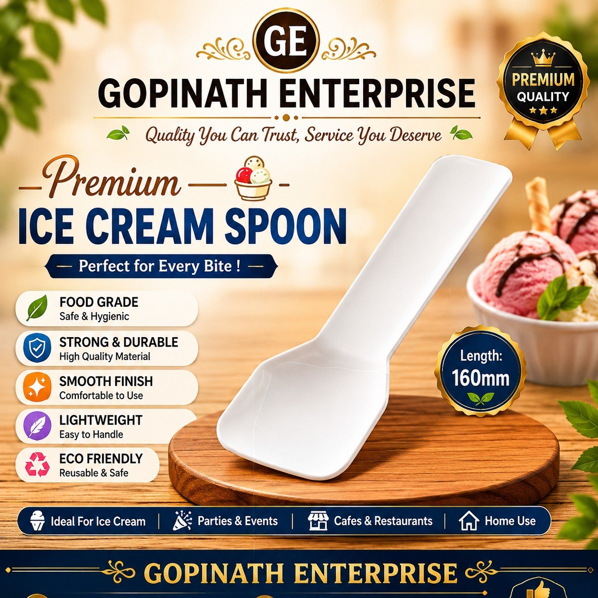 Ice Cream Spoon