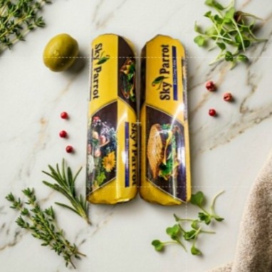 yellow Food Grade 300 Meter Cling Film