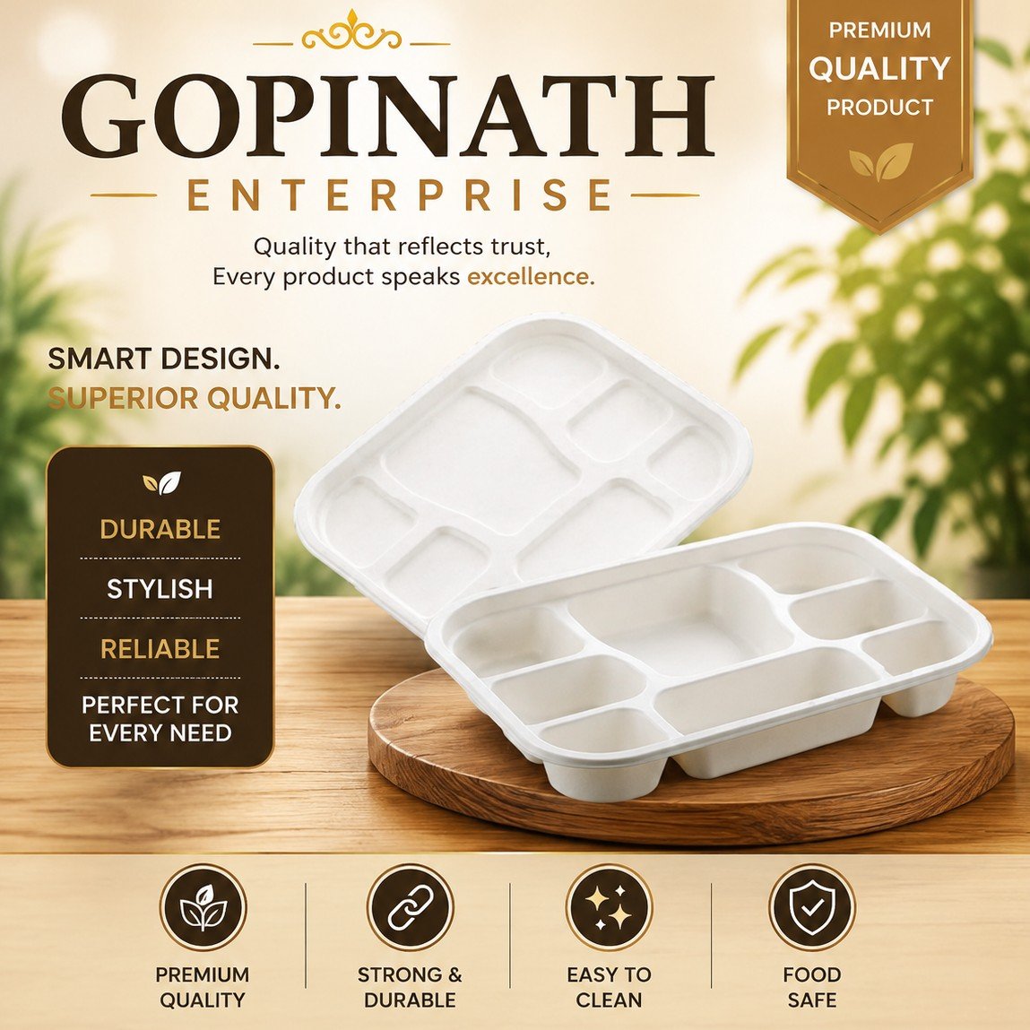 8 CP Meal Tray B2B