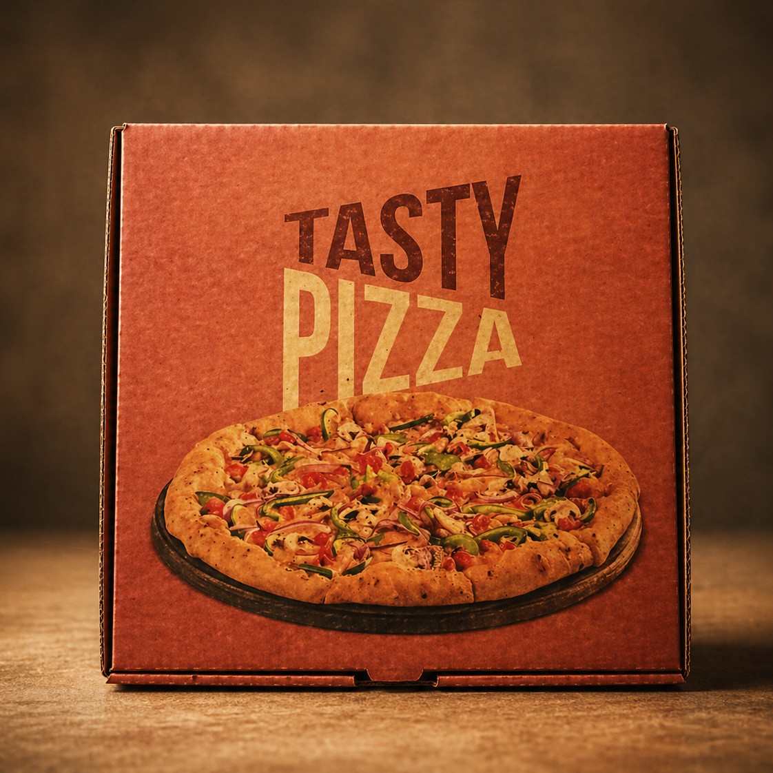 10 inch pizza Brown