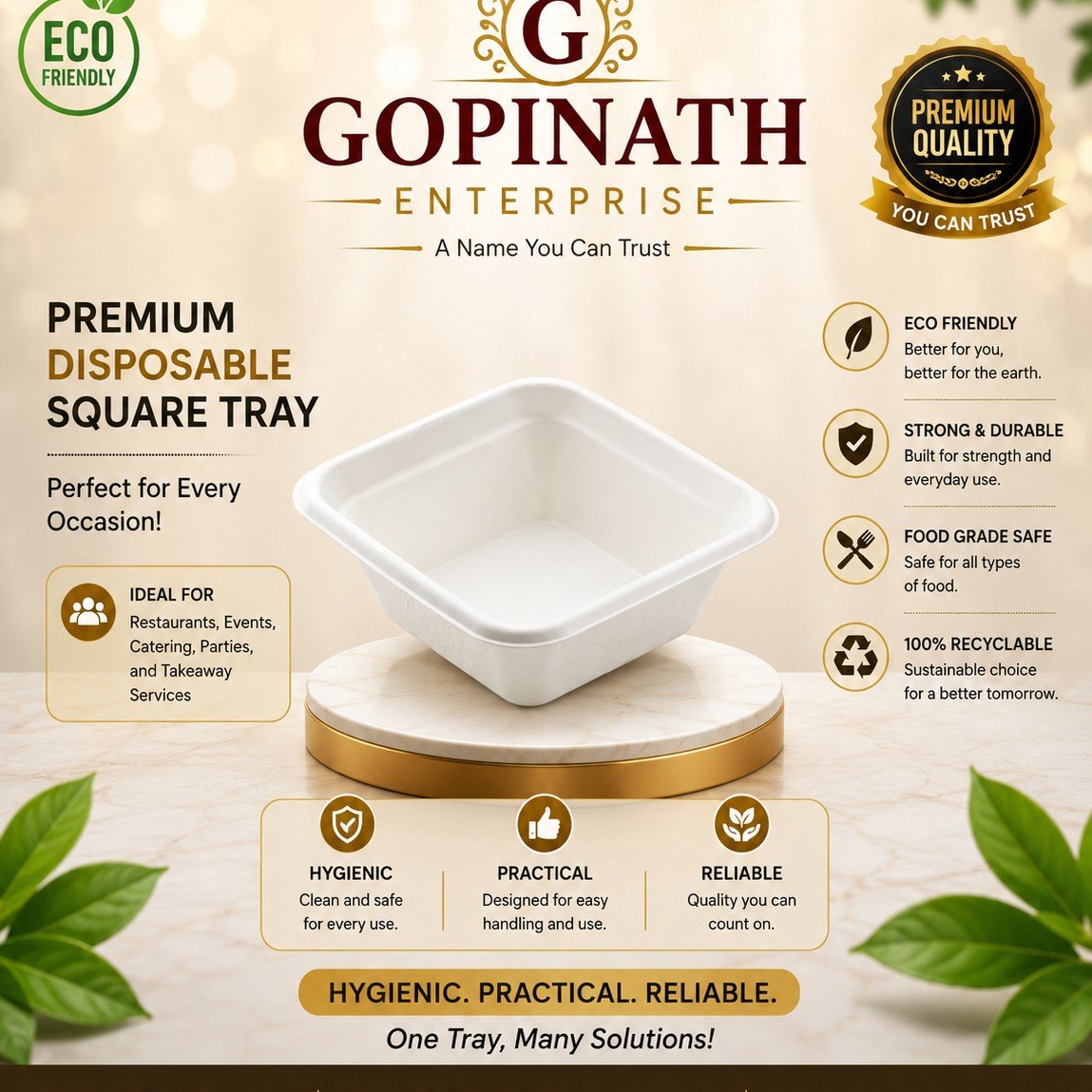 4" x 4" Square Bowl (Dona)