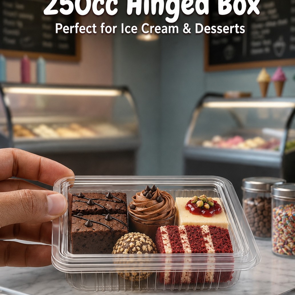 Hinged Box 250 cc