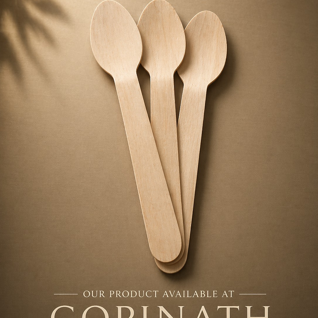 140 mm Wooden spoon