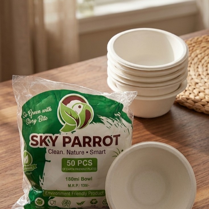 Sky Parrot 180ml Bowl