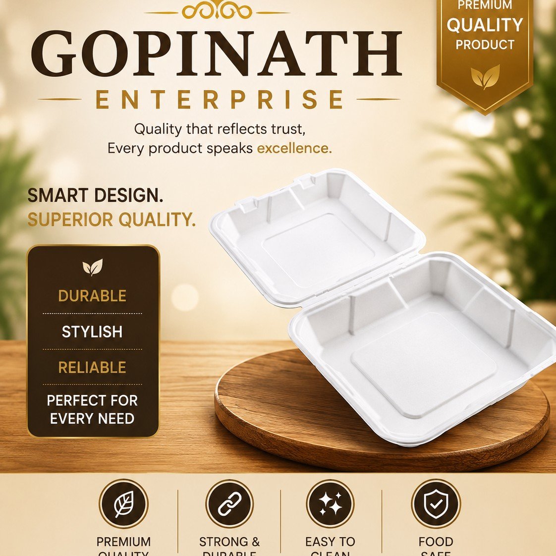 8*8 Plain Clamshell