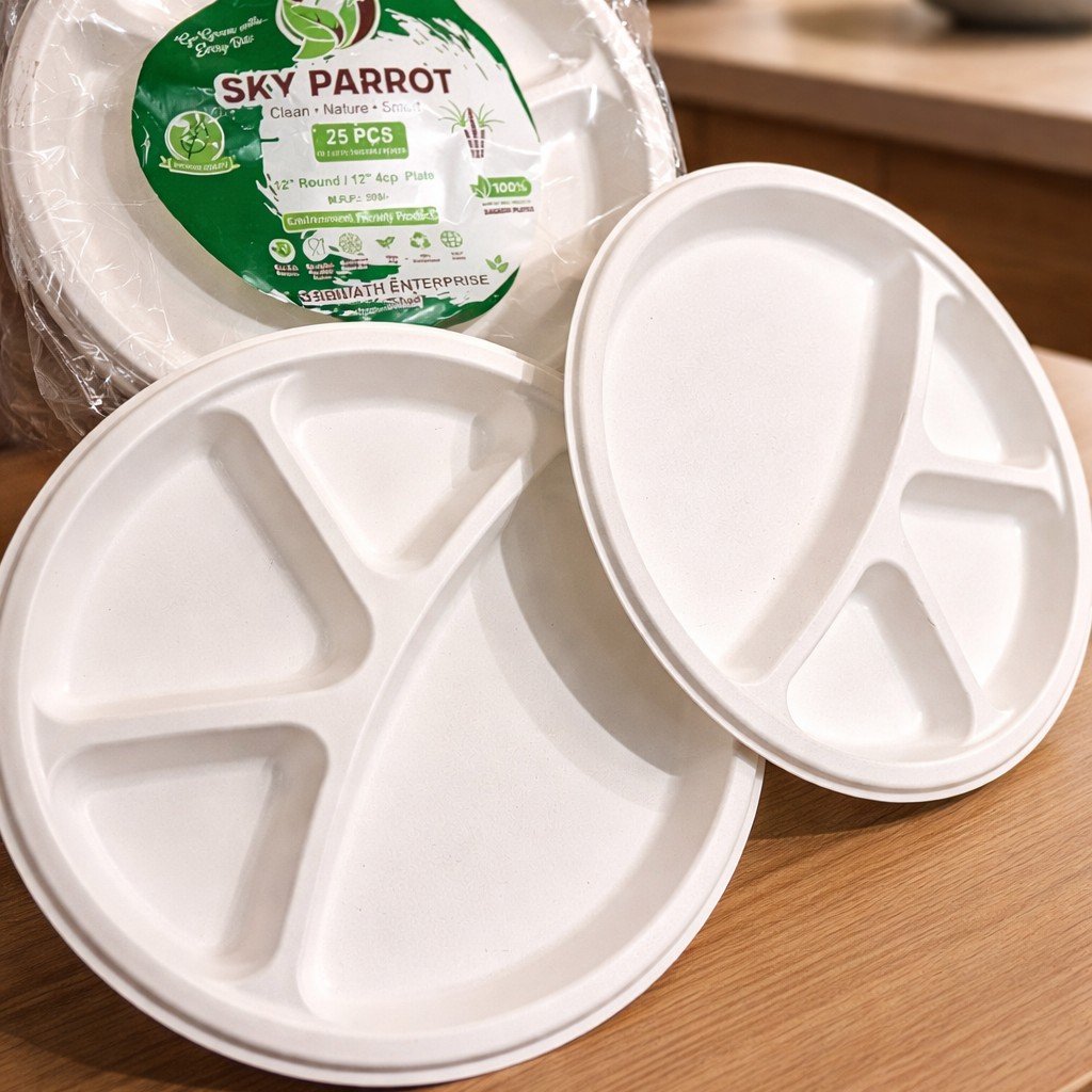 Sky Parrot 11" 4 CP Round Plate
